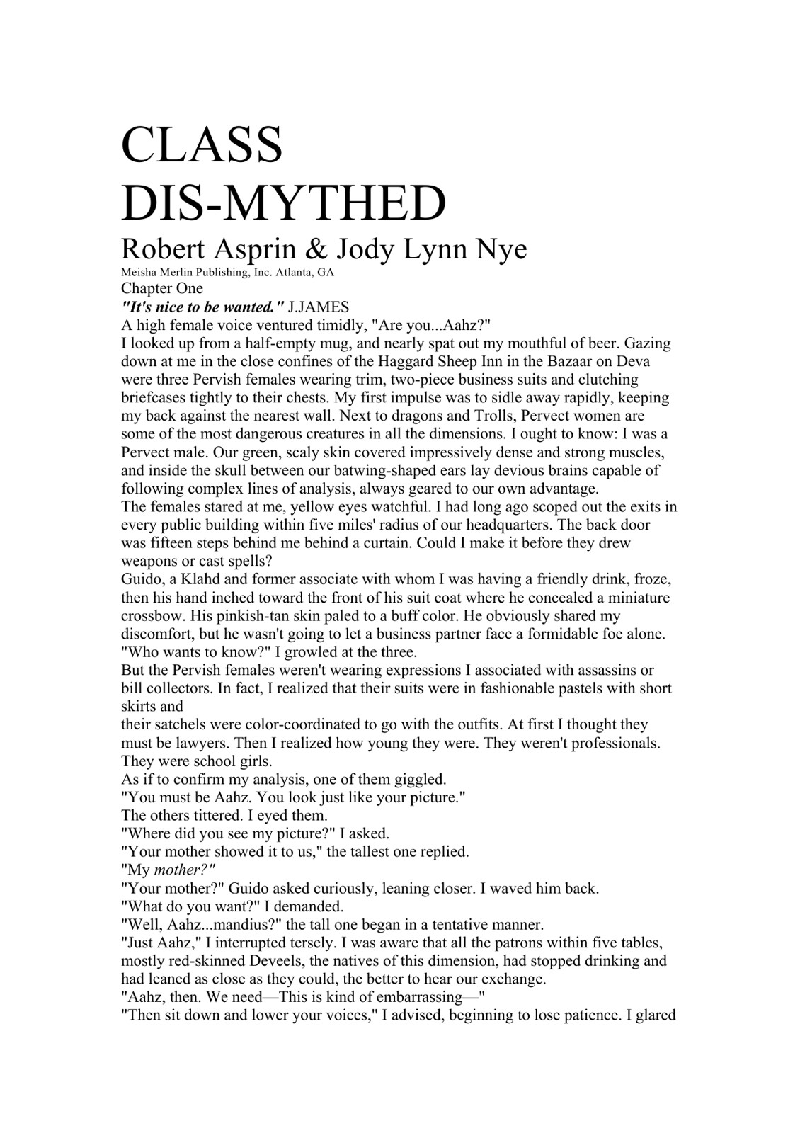 Asprin, Robert - Myth Adventures 15