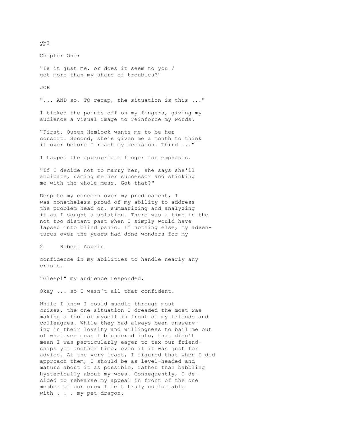 Asprin, Robert - Myth Adventures 10