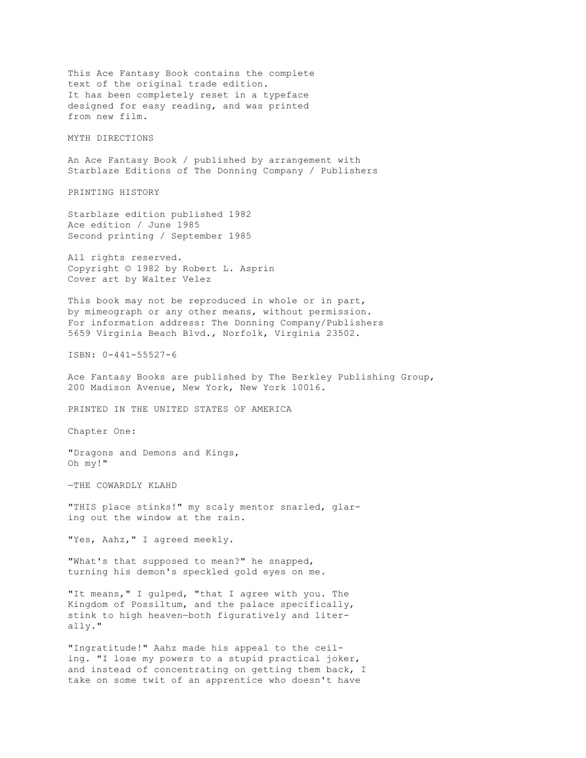 Asprin, Robert - Myth Adventures 03