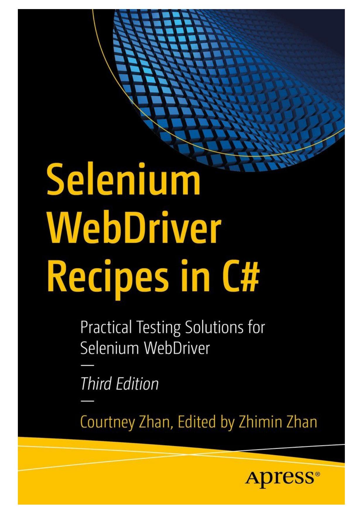 Selenium WebDriver Recipes in C#