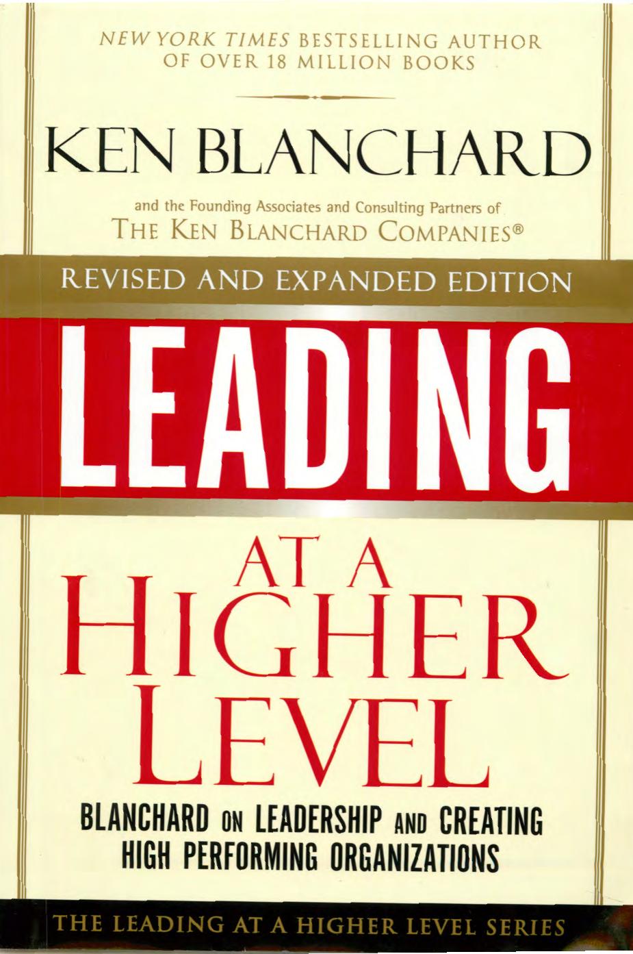 [Blanchard, 2010] Leading At A