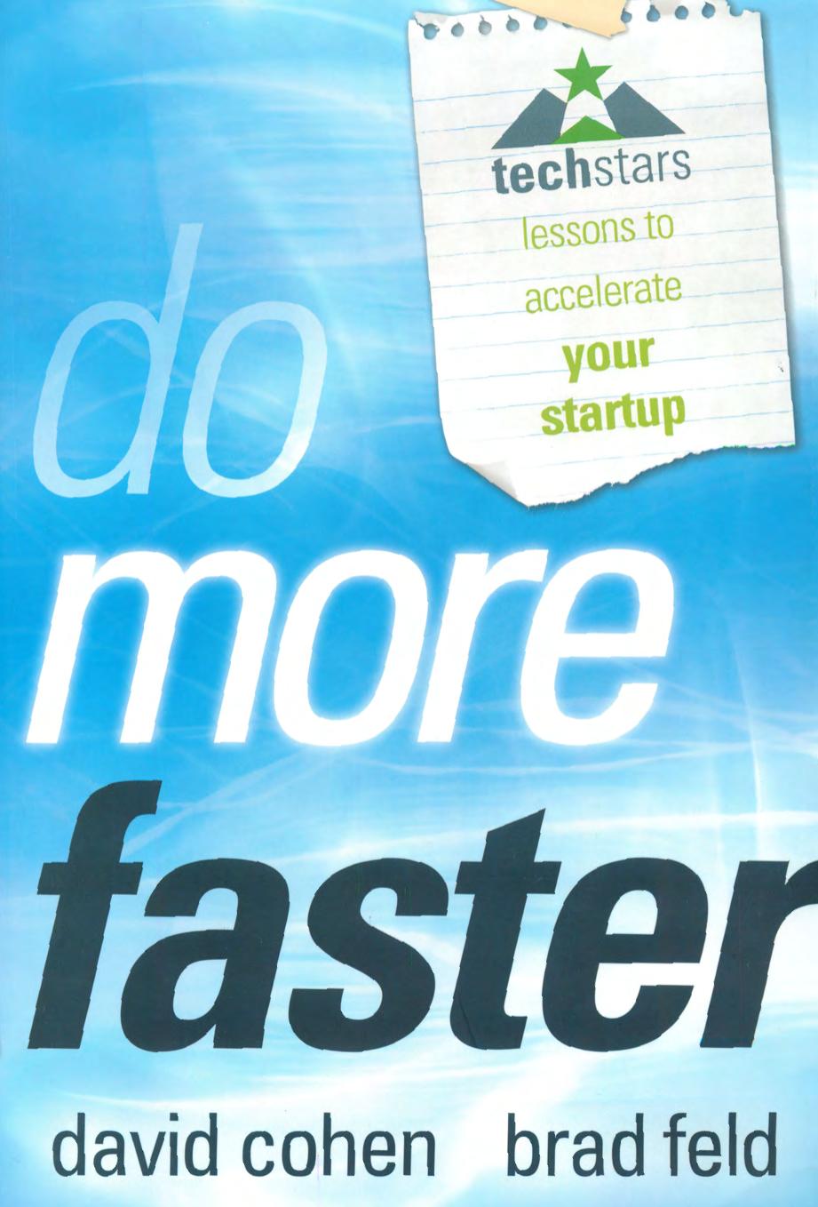 [Cohen and Feld, 2011] Do More