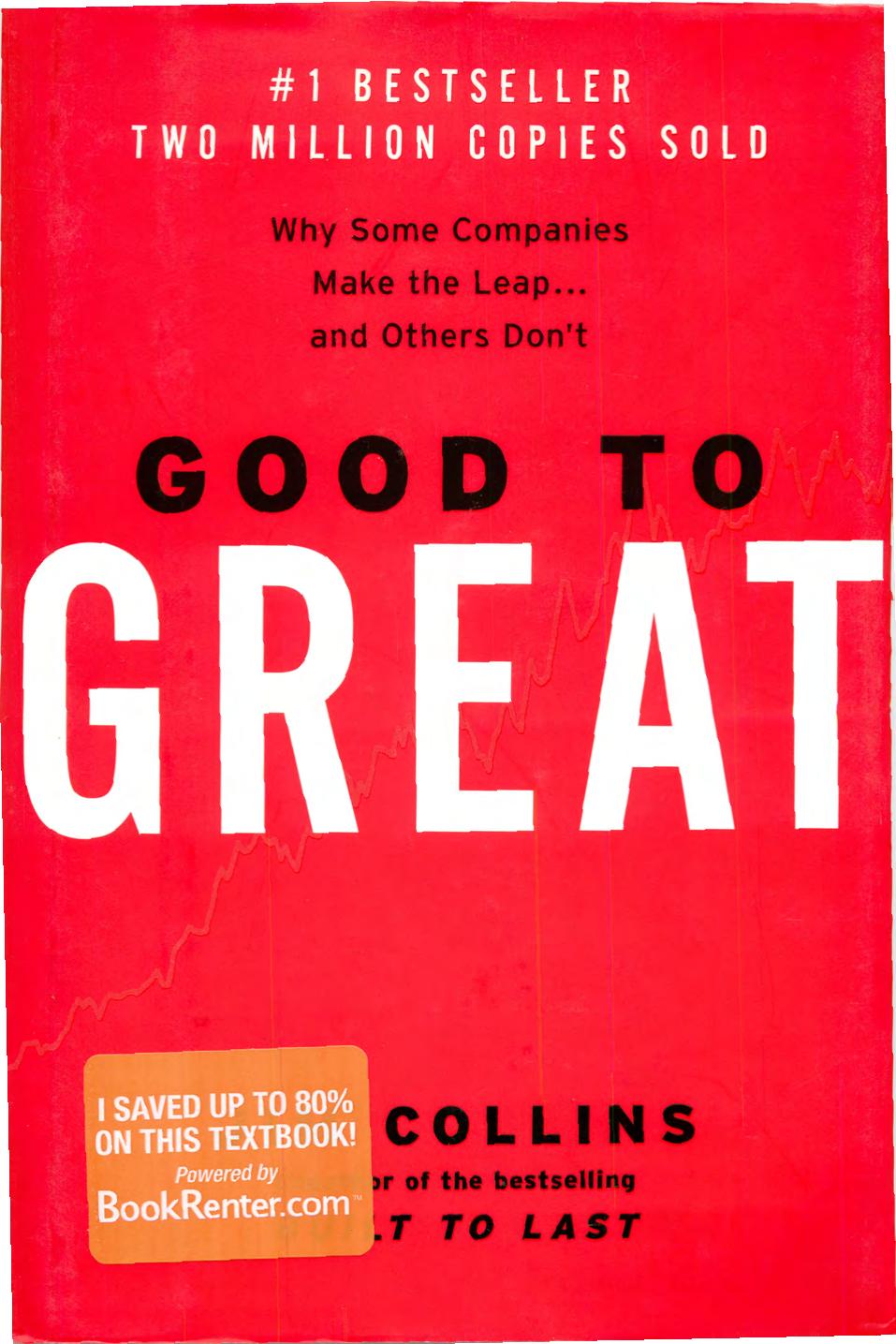 [Collins, 2001] Good to Great