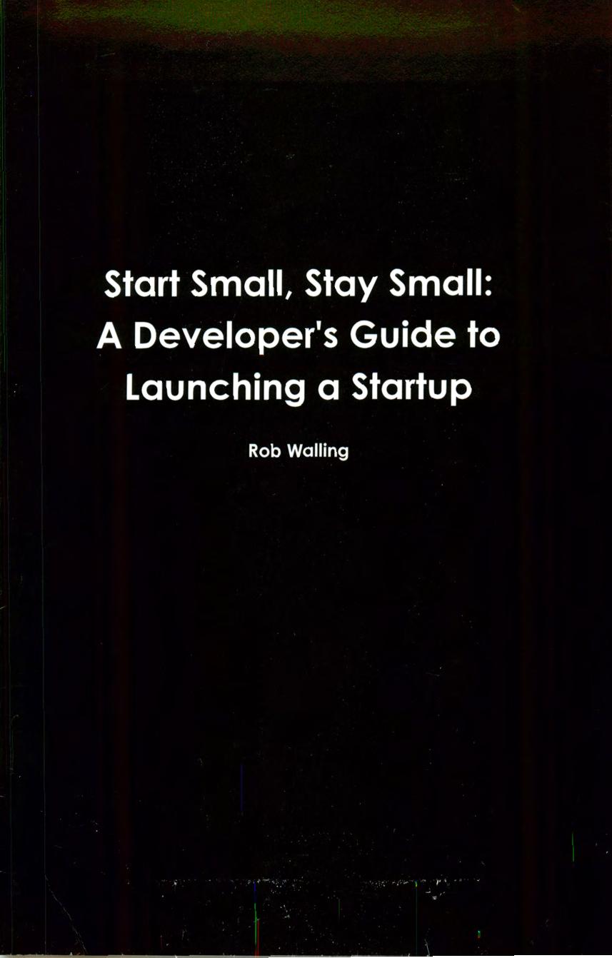 [Walling, 2010] Start Small, St