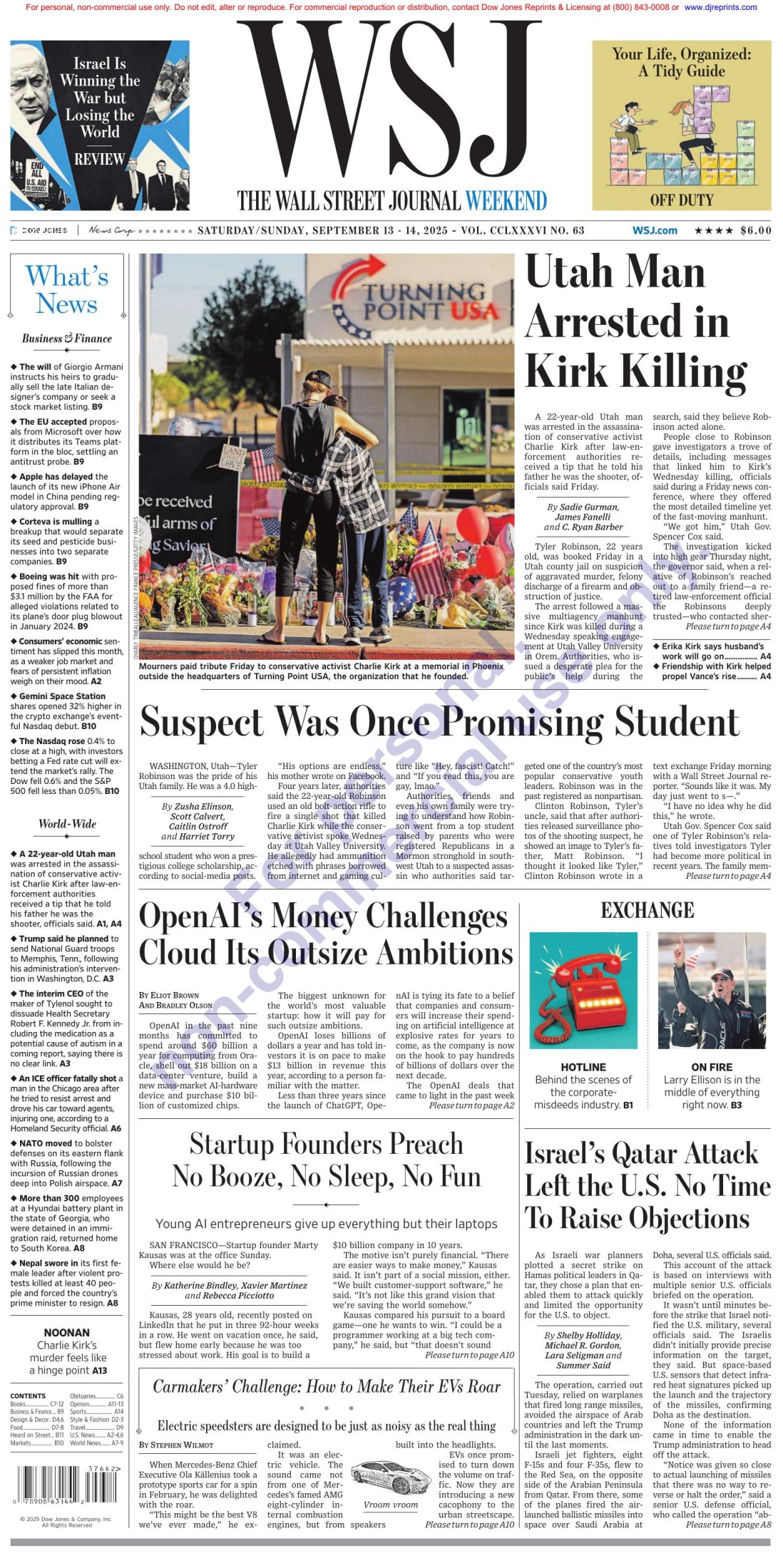 wallstreetjournal 20250913 TheWallStreetJournal