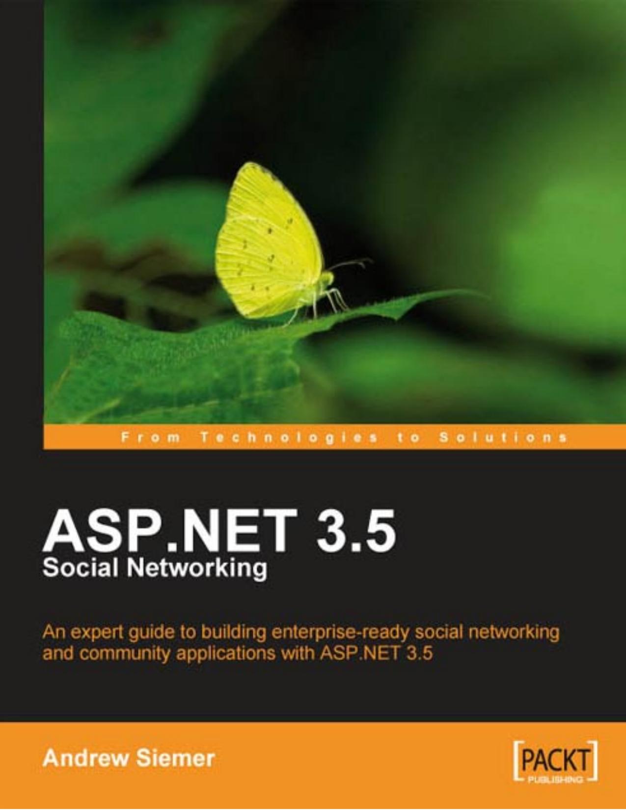 ASP. Net 3.5 Social Networking