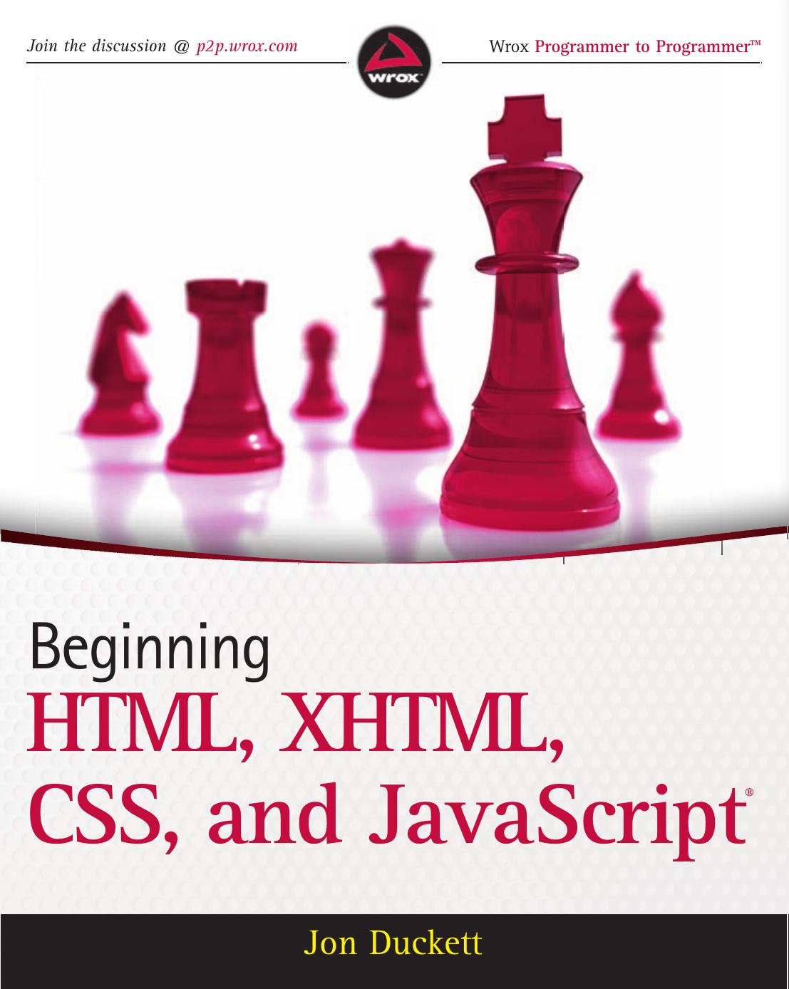 Wrox Press Beginning HTML XHTML