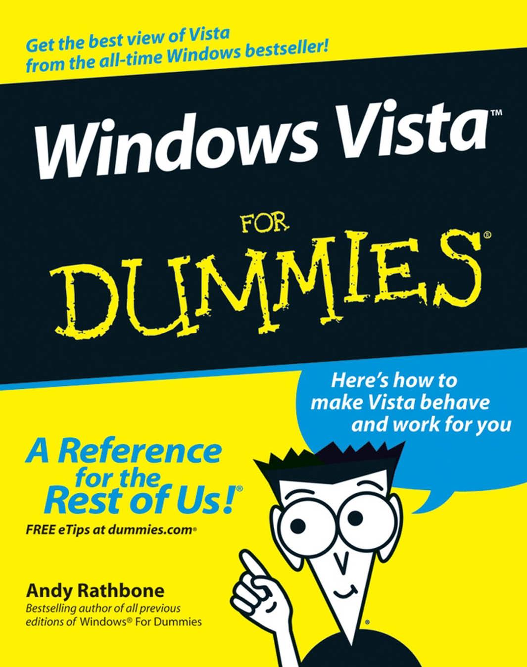 Windows Vista For Dummies - Unknown