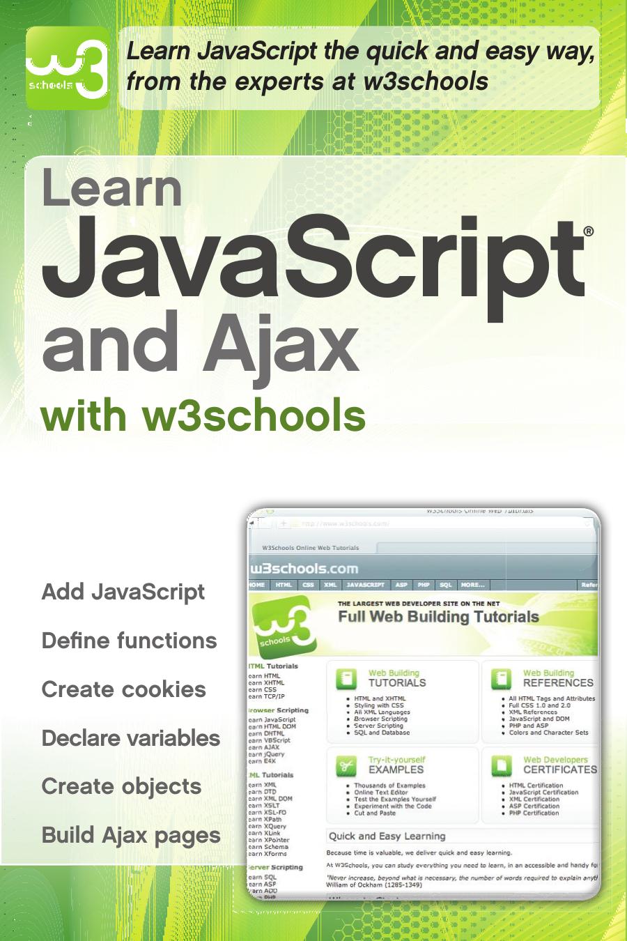 Wiley Learn JavaScript and Ajax with w3schools (2010)
